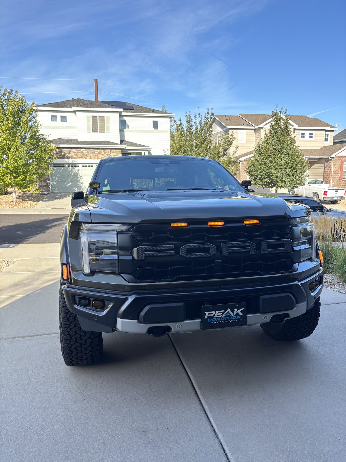 Dustin's Ford Raptor after a full detail
